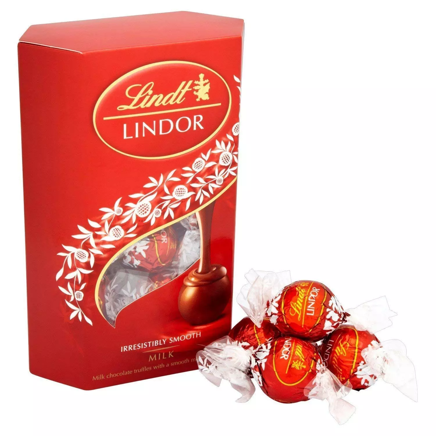 LINDT LINDOR BALLS MILK CHOCO 12* 75GR
