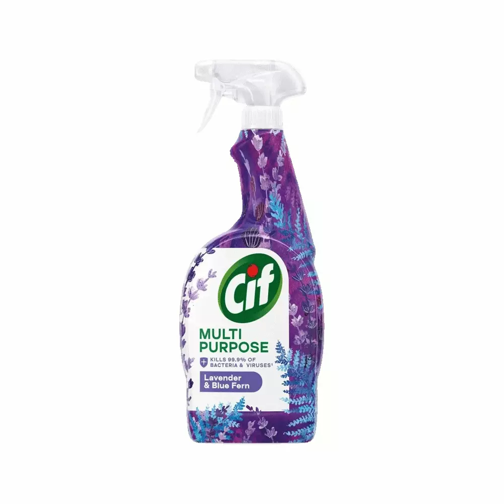 CIF MULTI PURPOS LAVENDER&BLUE FERN 750ML