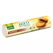 Gullon Sandwich Biscuits 37% Cream Chocolate	250g