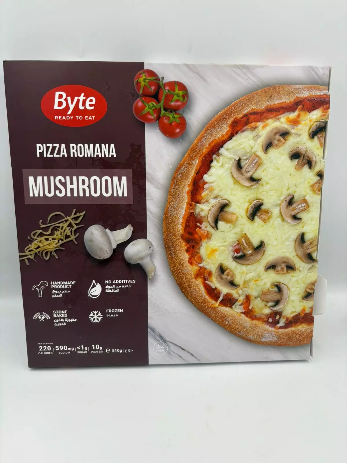 Byte Romana Mushroom Pizza
