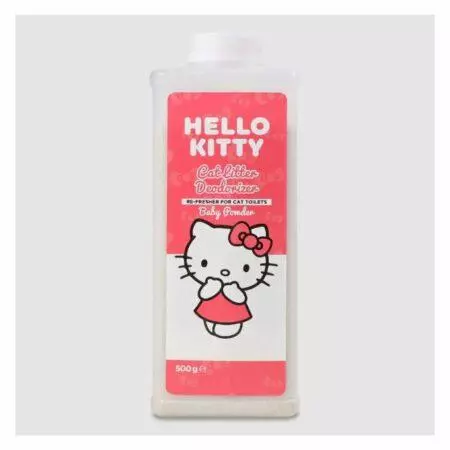 HELLO KITTY DEODORIZER BABY POWDER 500G