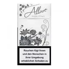 Allure White Cigarettes Super Slims	1Carton Pack