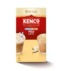 Kenco Iced Or Hot Vanilla Latte 8 X 20.3G