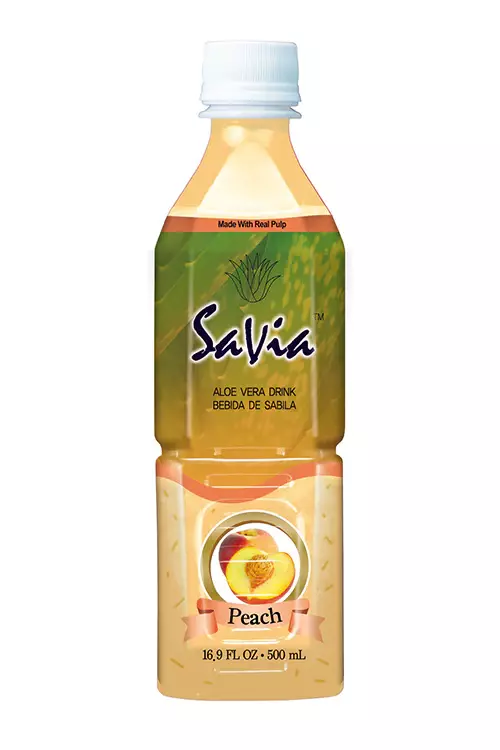 SAVIA ALO VERA PEACH DRINK 500ML