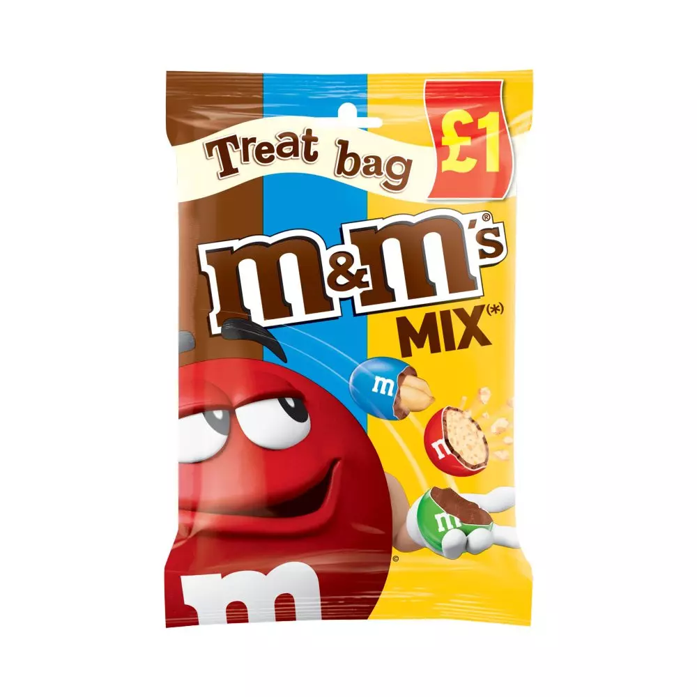 M&M TREAT BAG MIX 80 GR