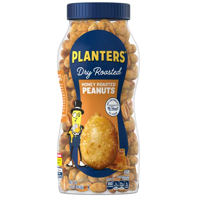Planters Dry Roasted ( Honey Roasted ) Peanuts 453g