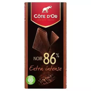 COTE D'OR DARK TABLET 86% 100G