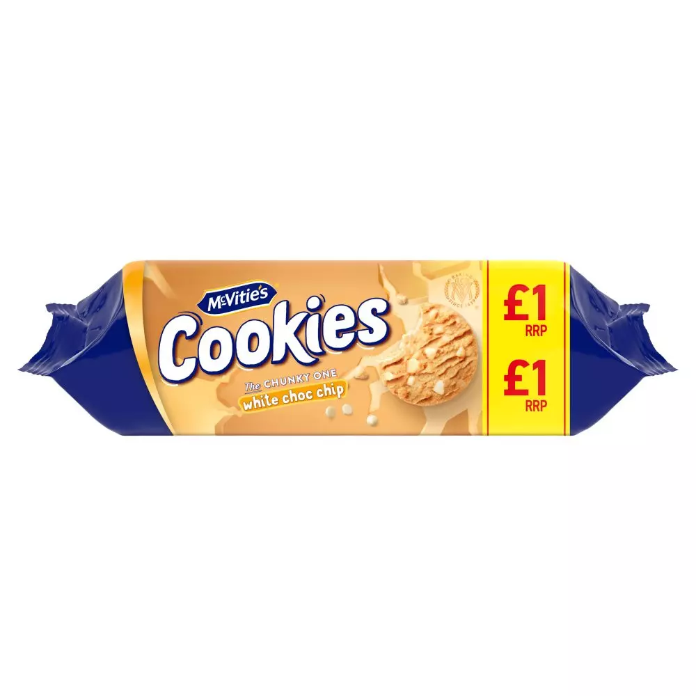MCVITIES WHITE CHOC CHIPS COOKIES 150 GR