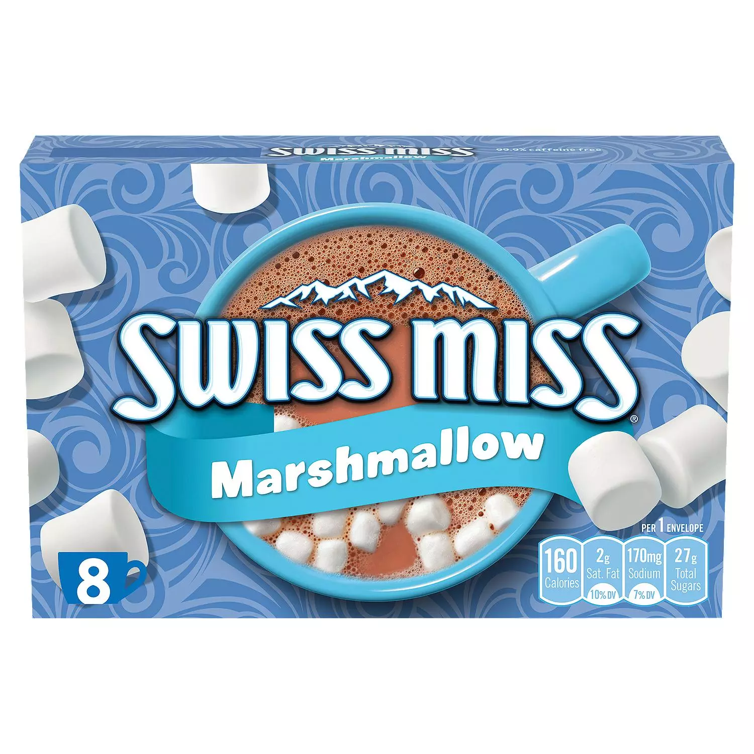 Swiss Miss Marshmallow Hot Cocoa Mix 313g - 8Sachets