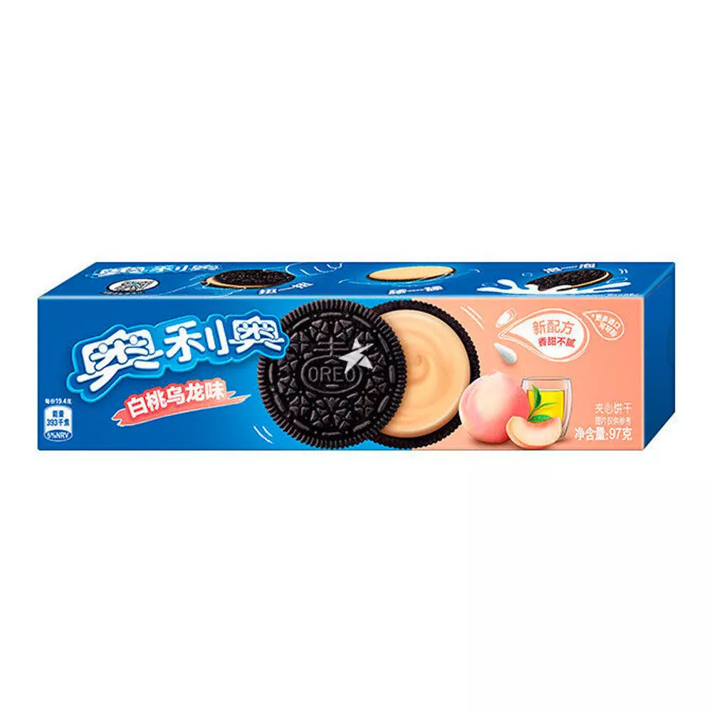Oreo Cookie White Peach Flavour 97g