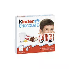 Kinder Chocolate Fingers	50g - 4Pieces