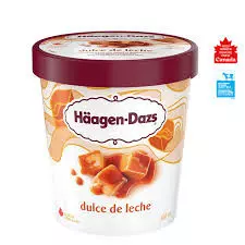 Haagen-Dazs Dulce de Leche Ice Cream with Caramel Swirl Cup	400g