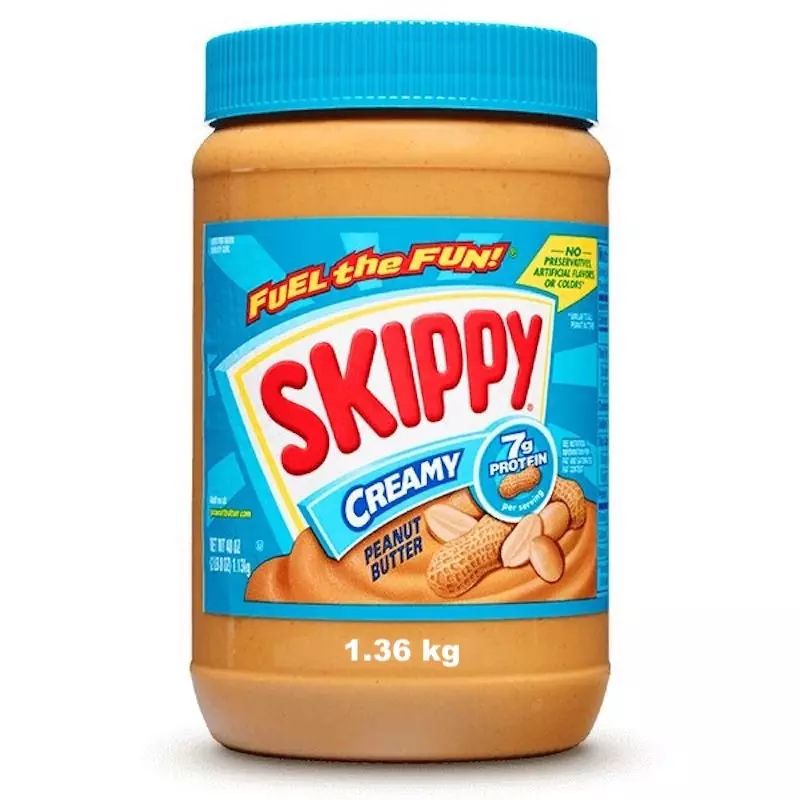 SKIPPY CREAMY PEANUT BUTTER 1.36KG