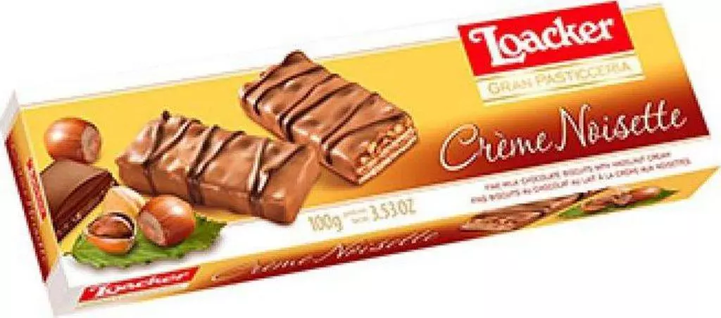 LOACKER PATISSERIE CREME NOISETTE  100G