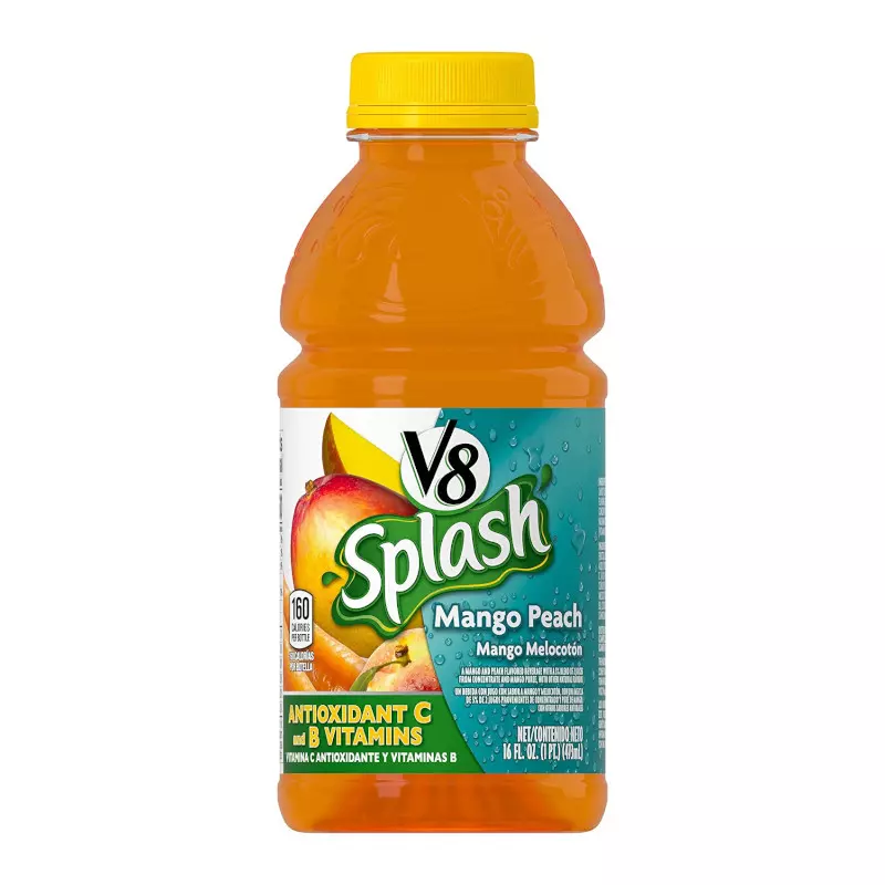 V8 SPLASH MANGO PEACH 355ML