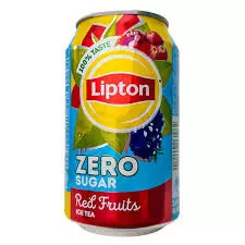 Lipton Zero Added Sugar Red Fruits Iced Tea Can	320ml