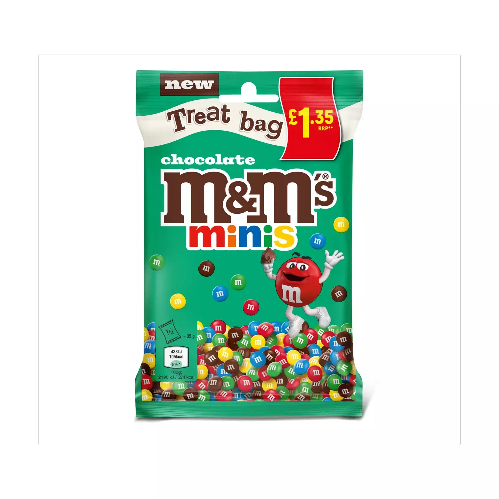 M&M’s Minis Bites Milk Chocolate Treat Bag 70g
