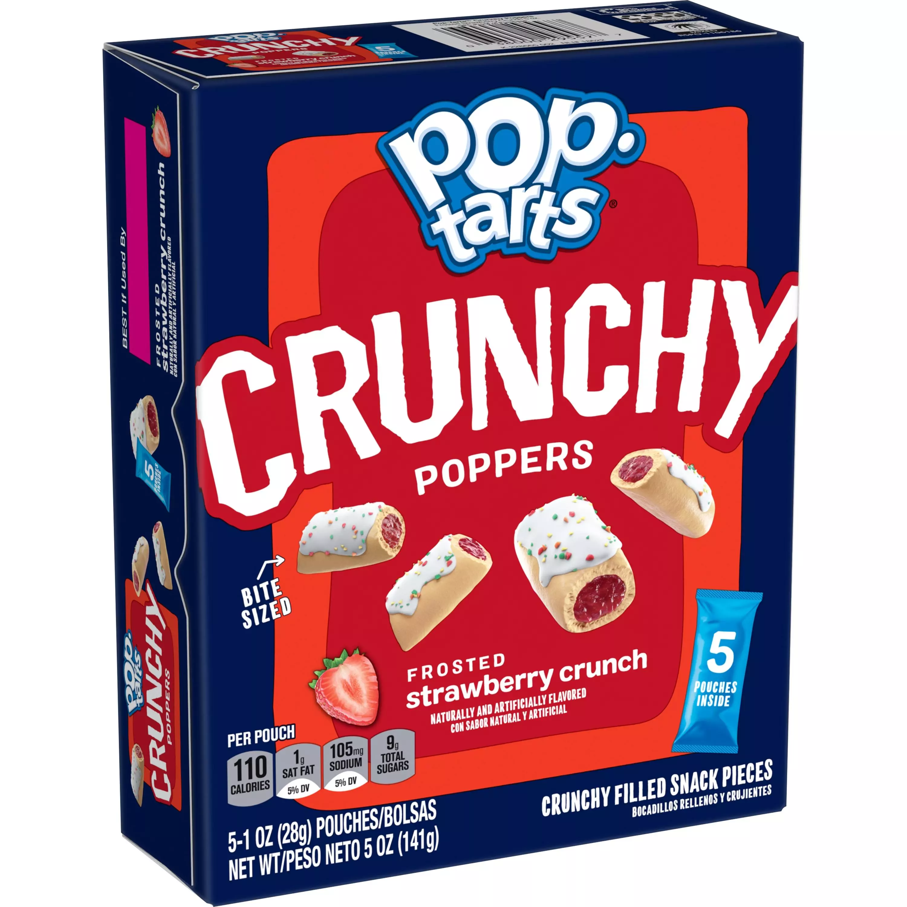 POP TARTS Crunchy Poppers frosted Strawberry 141g