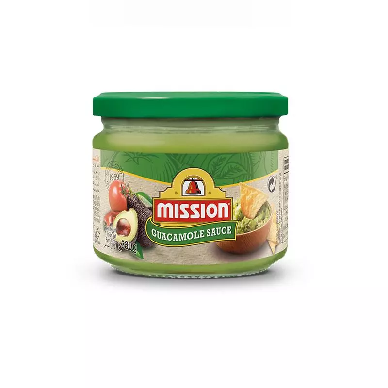 Mission Guacamole Sauce Glass Jar 300g