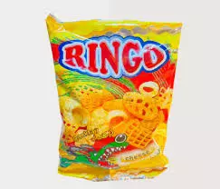 Ringo Cocktail Cheese Potato Chips Small Bag	23g