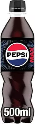 Pepsi Max Taste Sugar Free Soft Drink Bottle	500ml