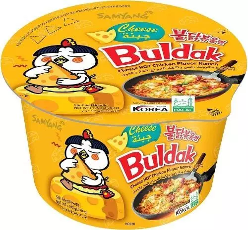BULDAK CHEESE HOT CHICKEN FLAVOR RAMEN 105G