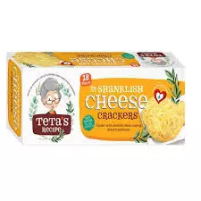 Tetas Recipe The Shanklish Cheese Crackers	90g - 18Pieces