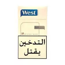 West Blue Cigarettes Super Slims	1Carton Pack