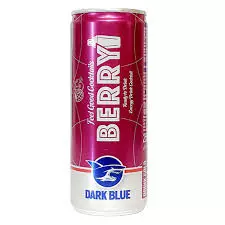 Dark Blue Berry Energy Drink Can	250ml