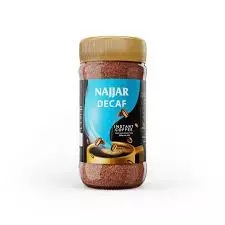 Najjar Premium & Rich Taste Decaf Instant Coffee Glass Jar	100g