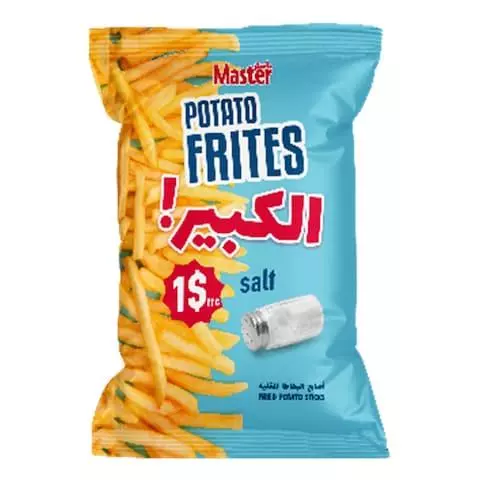 MASTER POTATO FRITES SALT 210G