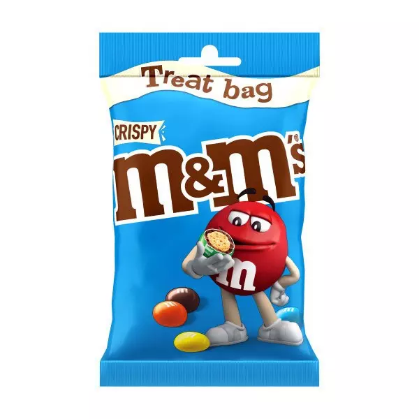 M&M TREAT BAG CRISPY 77G