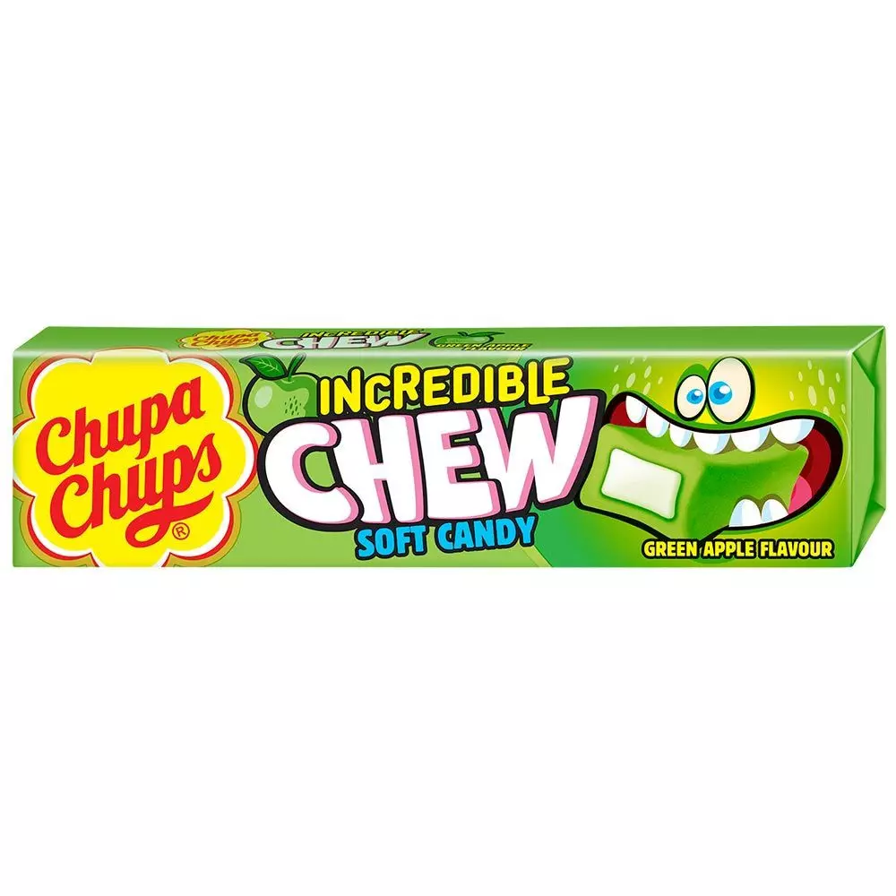 CHUPA CHUPS CHEW SOFT CANDY APPLE 45G