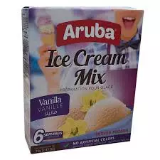 Aruba Vanilla Ice Cream Mix	70g