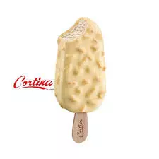 Cortina Giant Vanilla Ice Cream with Crushed Almonds Stick	1Stick