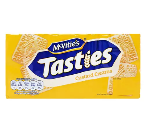MCVITIE'S TASTIES CUSTARD CREAMS 300 G