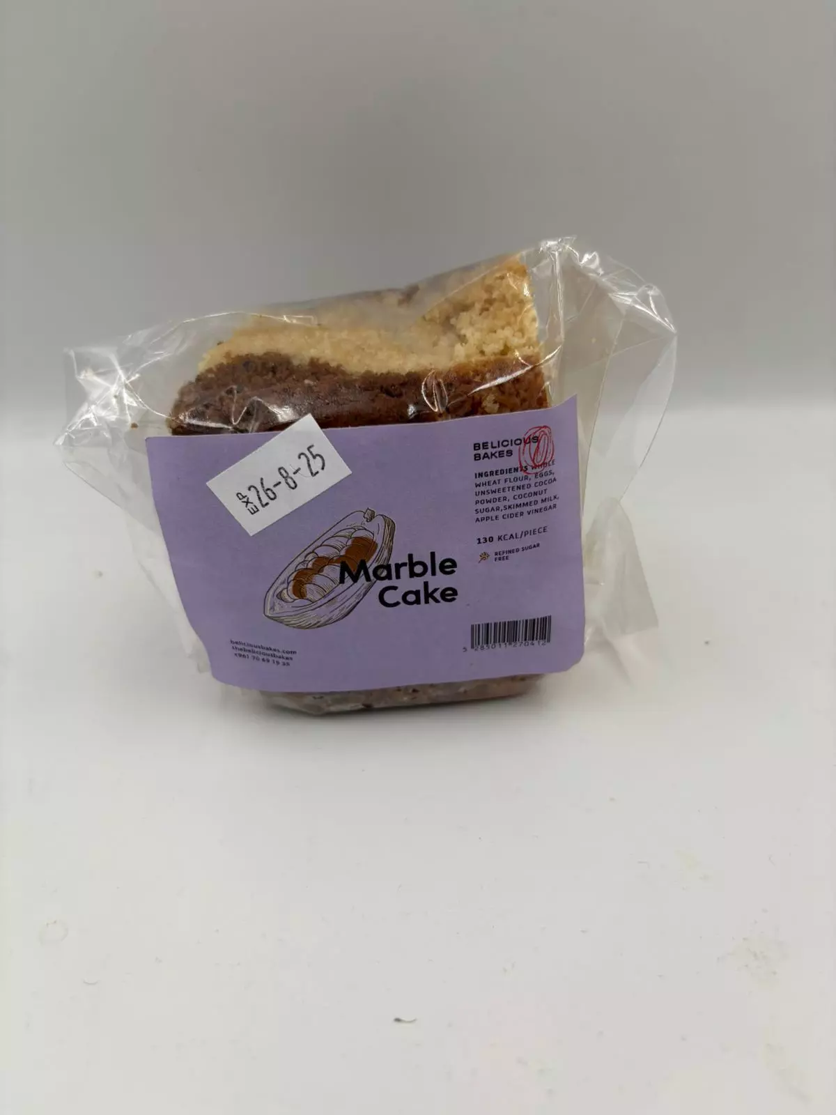 Belicious bakes Marble Cake