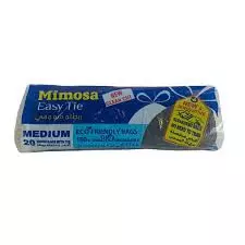 Mimosa Easy Tie Trash Bags Medium	65cm x 20Bags