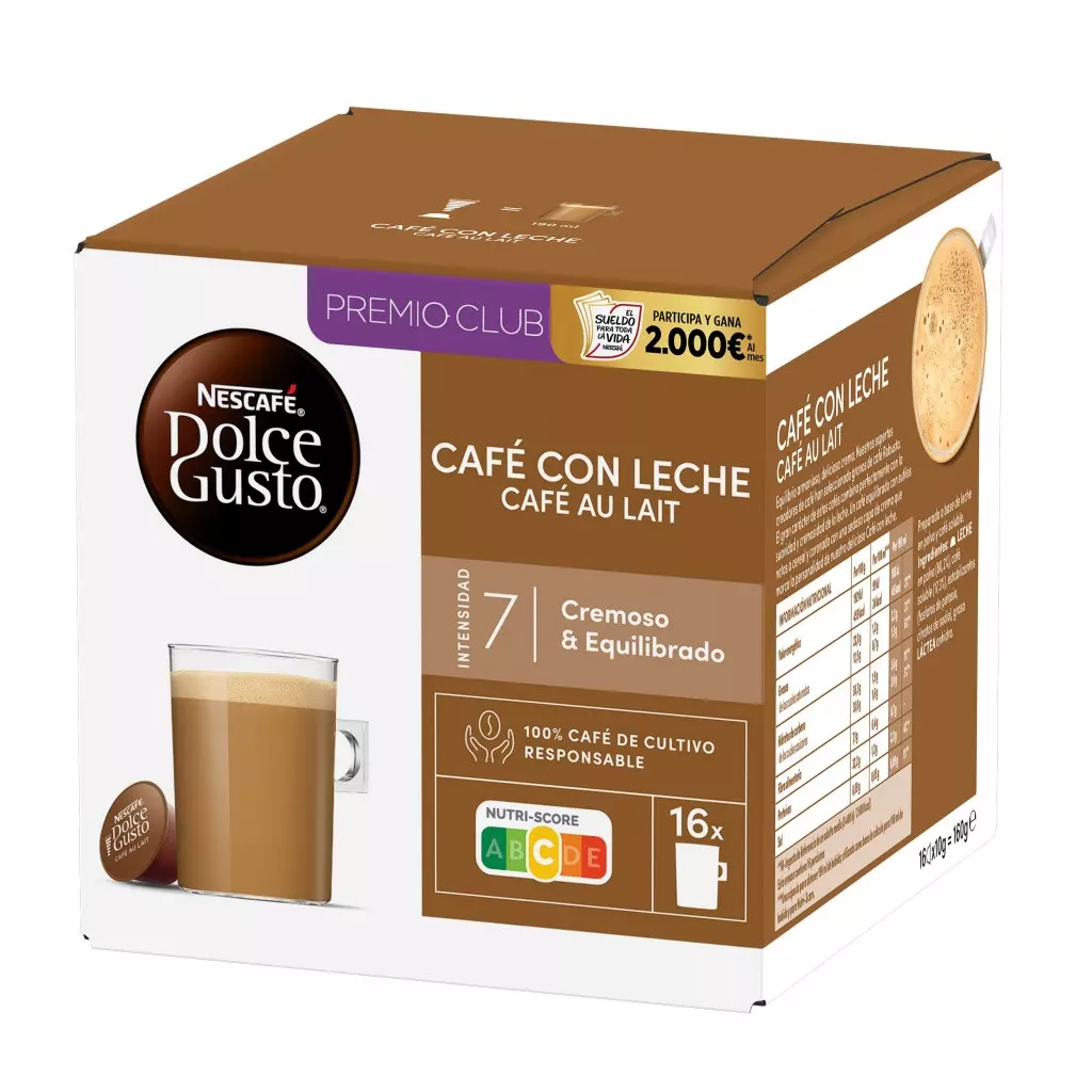 Nescafé Dolce Gusto Café au Lait 16kpl
