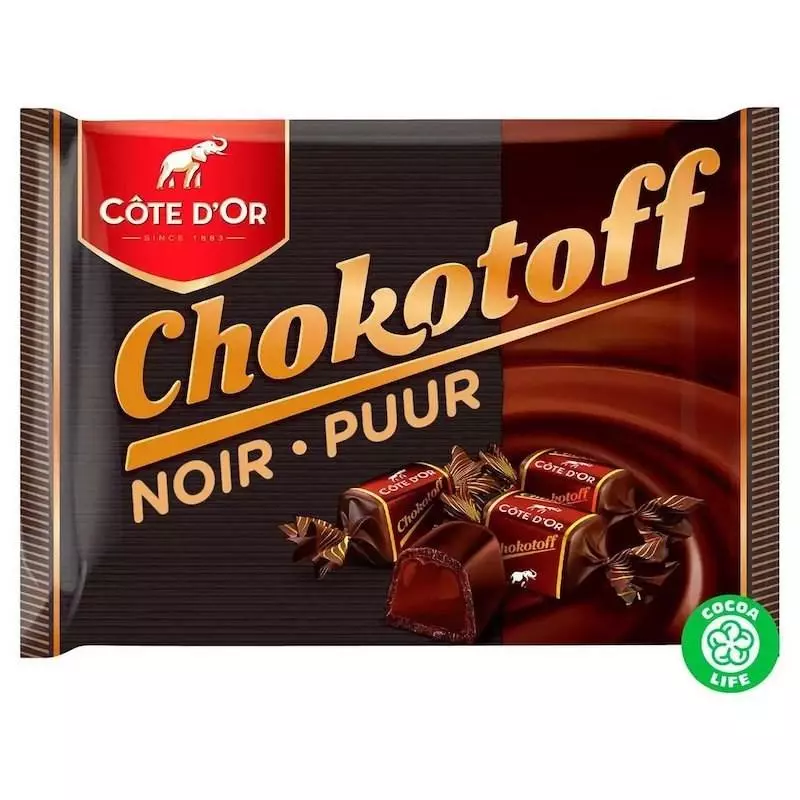 Cote D'or Chokotoff Dark Chocolate 500g