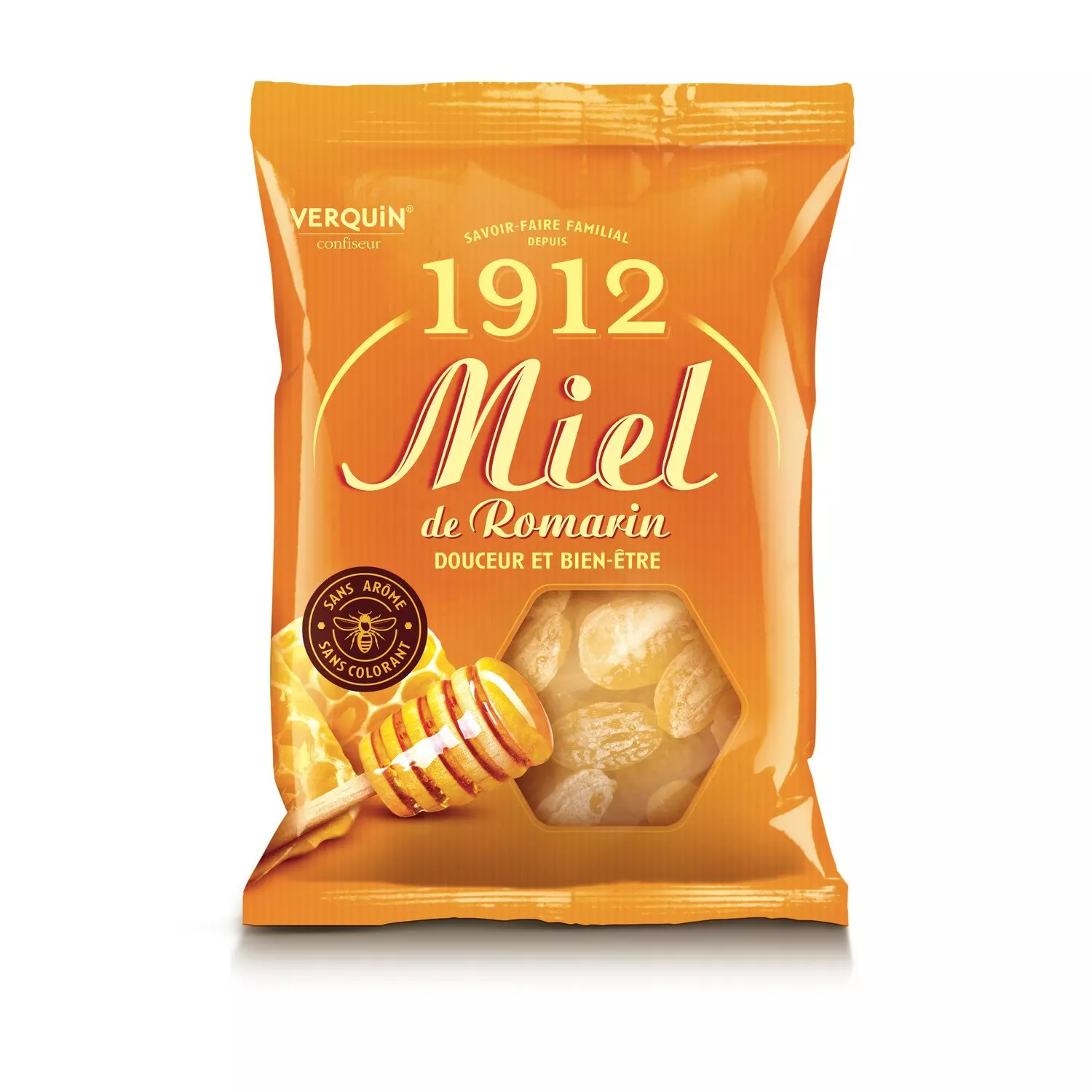 Honey & Rosemary Candies Georges Verquin  200 g bag