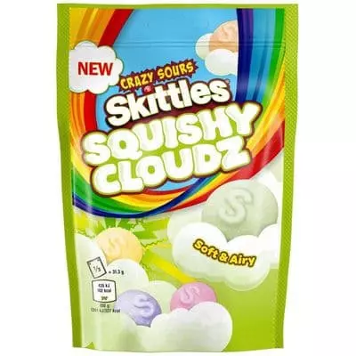 SKITTLES SQUISHY CLOUDZ TREAT SOUR 70G
