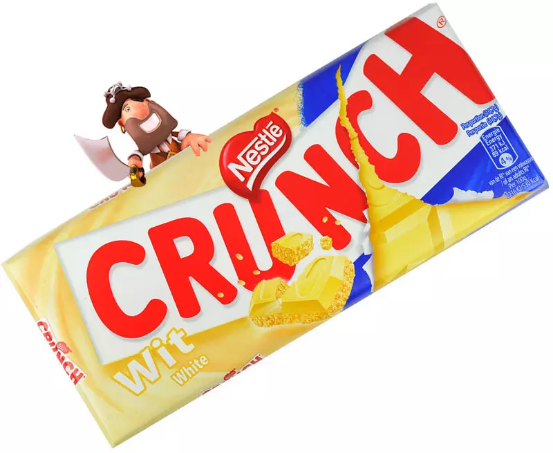 CRUNCH WHITE CHOCOLATE 100G
