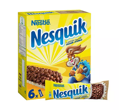 NESQUIK CEREAL BAR 6X25GR