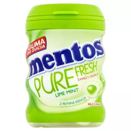 Mentos Sugar Free Lime Mint Chewing Gum	60g