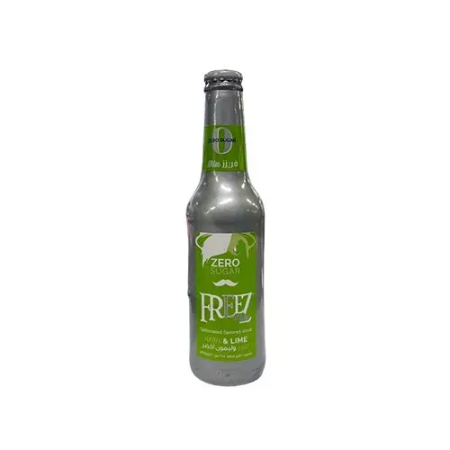 Freez Peach Sugar Free Kiwi & Lime Malt Beverage " Non-Alcoholic " Glass Bottle	275ml