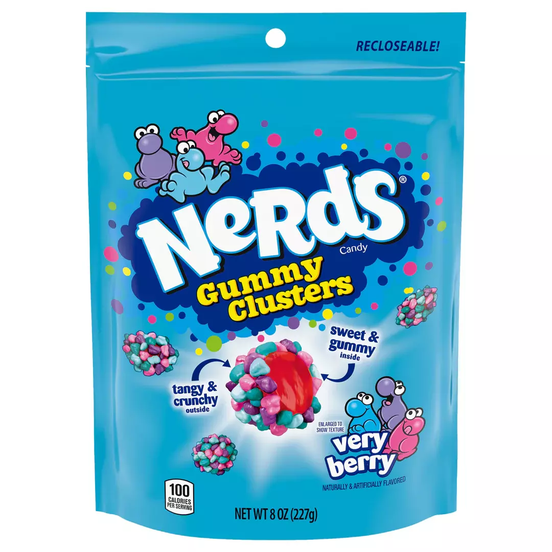 NERDS GUMMY CLUSTERS VERY BERRY 226G