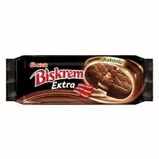Ulker Biskrem Cocoa Biscuits Extra Pack	184g