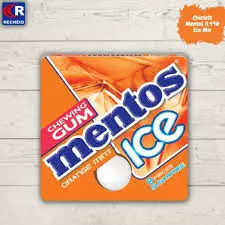 Mentos Orange Mint Chewing Gum Ice	11.44g
