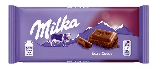 MILKA EXTRA COCOA 90G